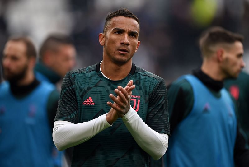 Juventus' Danilo picked up two yellow cards against Bologna on Monday